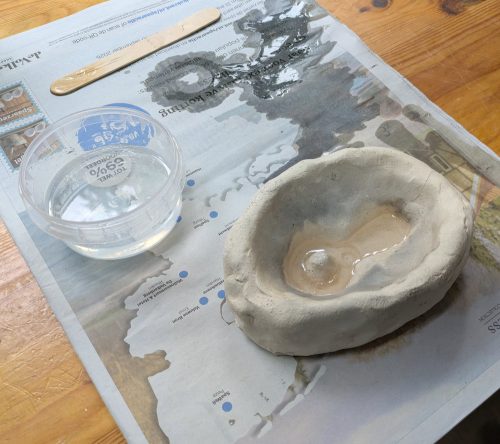 Gietvorm met Epoxy